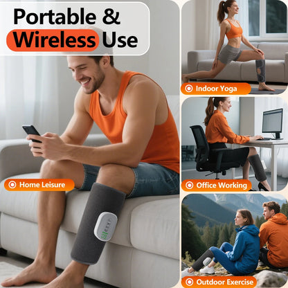 Legora™ – Kabelloses Wadenmassagegerät mit Wärme