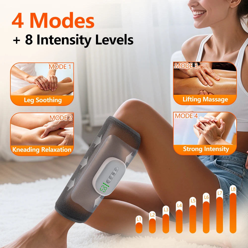 Legora™ – Kabelloses Wadenmassagegerät mit Wärme